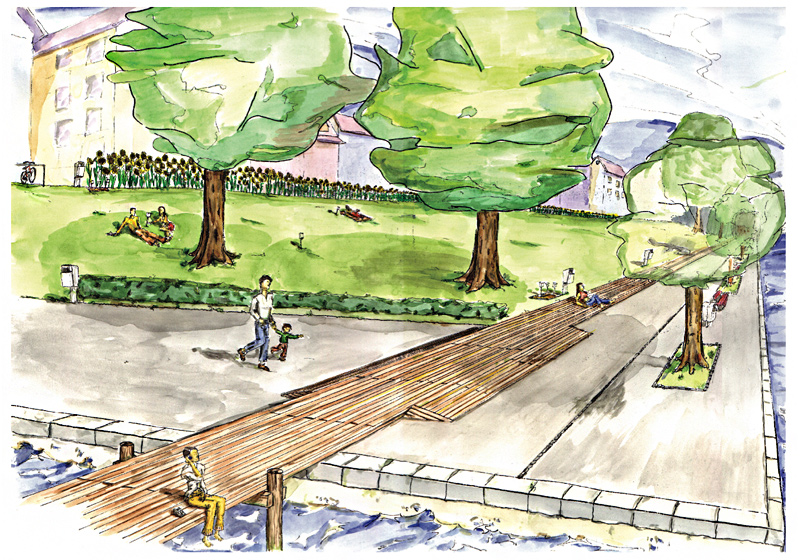 Handzeichnungen Illustrationen aquarell aquqrellieren Jonadesign Jona Design Zürich