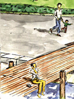 Handzeichnungen Illustrationen Jonadesign Jona Design Zürich