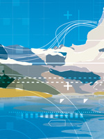 Illustration für das Punktmagazin von Financialmedia Jonadesign Jona Design Zürich