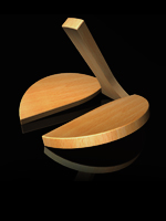 Pfannenuntersatz Tischuntersatz Buchenholz Jonadesign Jona Design Zürich